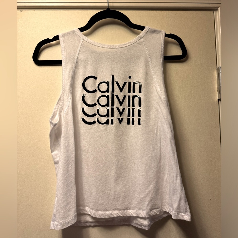 Calvin Klein White Tank Top